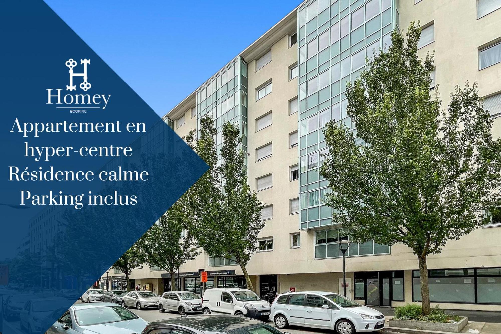 Homey Cycy - New / Free Parking / Hyper-Centre / Proche Geneve Annemasse Eksteriør billede